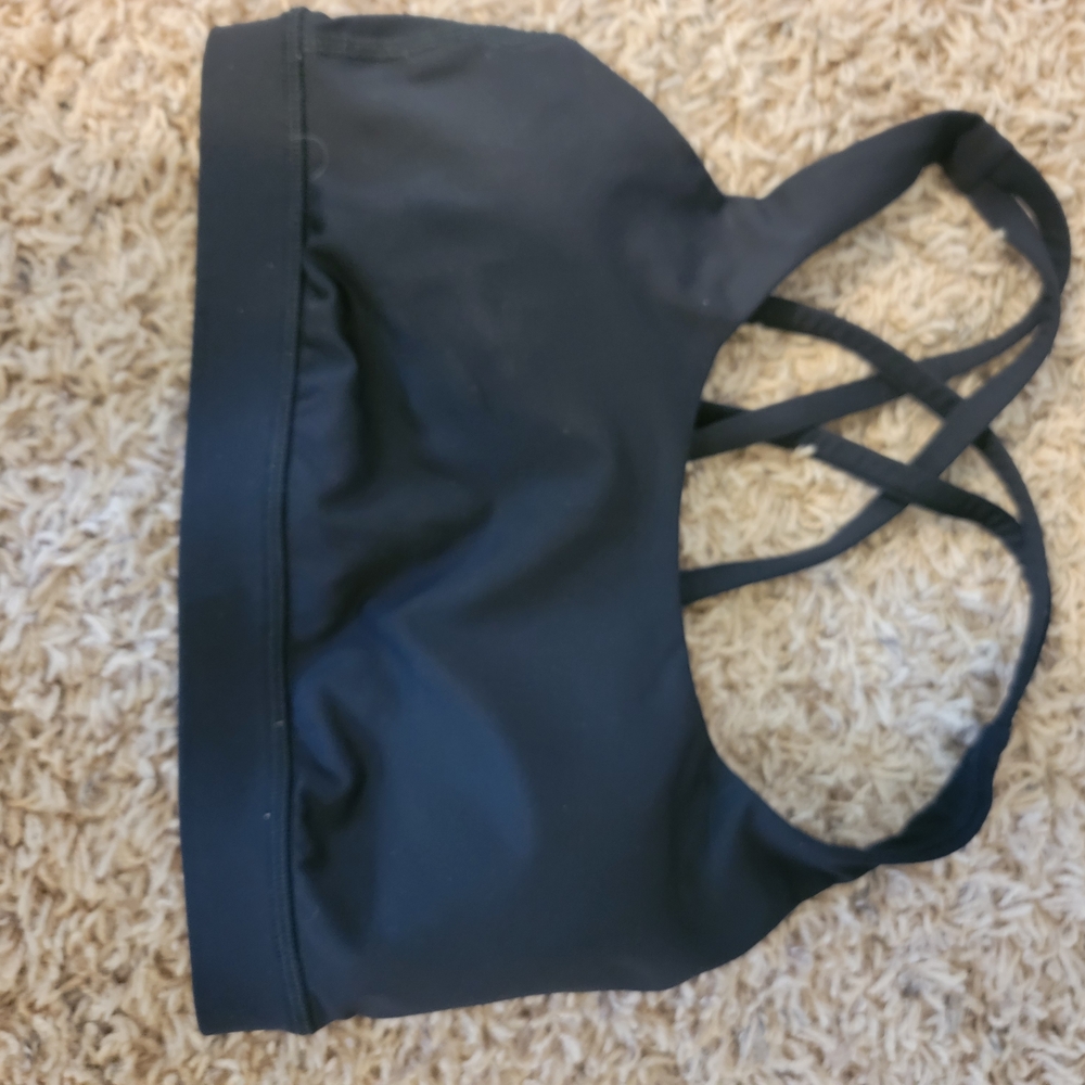 Black Lululemon Sports Bra